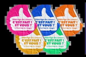 Stickers "Coup de pouce au dépistage des cancers"