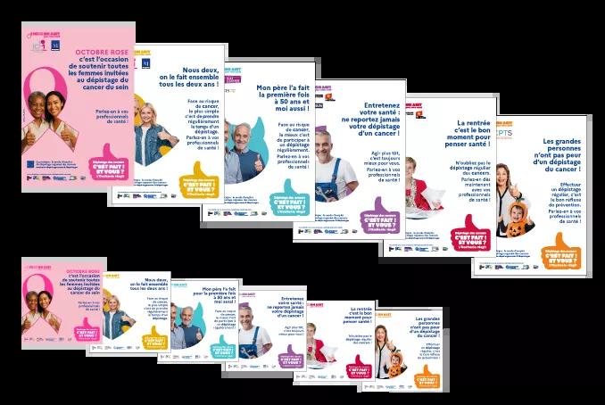 Affiches et visuels réseaux sociaux