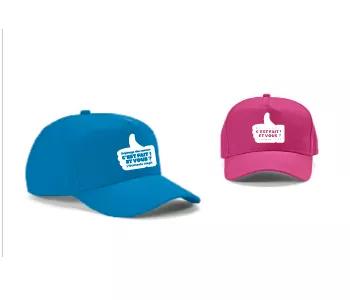 Casquettes "Octobre rose" et "Mars bleu"