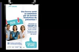 Affiche "Bonnes résolutions"